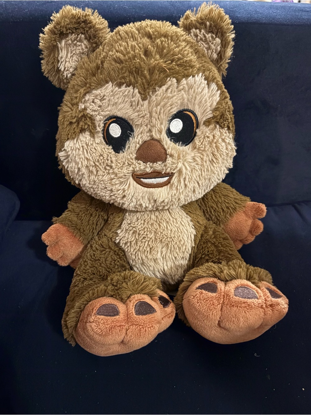 Plush Brown Bear Stuffed Animal - Soft Cuddly Toy
